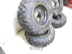 01 Polaris Sportsman 500 Front Rear Wheels Tires Rims 1520457-067 2002-2012