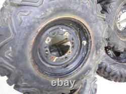 01 Polaris Sportsman 500 Front Rear Wheels Tires Rims 1520457-067 2002-2012