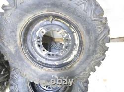 01 Polaris Sportsman 500 Front Rear Wheels Tires Rims 1520457-067 2002-2012