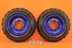 06-09 06 LTR450 LT-R450 Complete Front Rear Wheels Rims Wheel Tire Set Beadlock