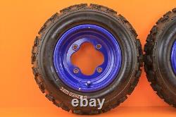 06-09 06 LTR450 LT-R450 Complete Front Rear Wheels Rims Wheel Tire Set Beadlock