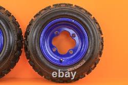 06-09 06 LTR450 LT-R450 Complete Front Rear Wheels Rims Wheel Tire Set Beadlock