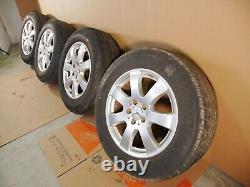 06-09 MERCEDES R350 R500 FRONT REAR WHEELS SET WithTIRES 17/7.5 ET56 2514011052