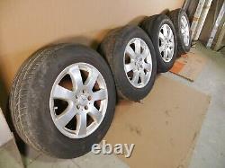 06-09 MERCEDES R350 R500 FRONT REAR WHEELS SET WithTIRES 17/7.5 ET56 2514011052