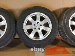 06-09 MERCEDES R350 R500 FRONT REAR WHEELS SET WithTIRES 17/7.5 ET56 2514011052