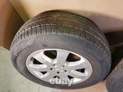 06-09 MERCEDES R350 R500 FRONT REAR WHEELS SET WithTIRES 17/7.5 ET56 2514011052