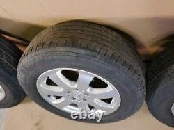 06-09 MERCEDES R350 R500 FRONT REAR WHEELS SET WithTIRES 17/7.5 ET56 2514011052