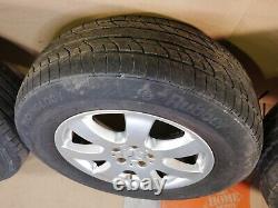 06-09 MERCEDES R350 R500 FRONT REAR WHEELS SET WithTIRES 17/7.5 ET56 2514011052