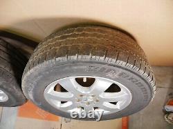 06-09 MERCEDES R350 R500 FRONT REAR WHEELS SET WithTIRES 17/7.5 ET56 2514011052