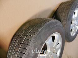06-09 MERCEDES R350 R500 FRONT REAR WHEELS SET WithTIRES 17/7.5 ET56 2514011052