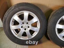06-09 MERCEDES R350 R500 FRONT REAR WHEELS SET WithTIRES 17/7.5 ET56 2514011052
