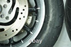 06 Harley Touring Electra Classic OEM Front Rear Wheel Rim Tire MU85B16 MT90B16