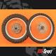 07-23 2007 CRF150RB CRF150 OEM Complete Big Wheel Set Front Rear Wheels Rim Hub