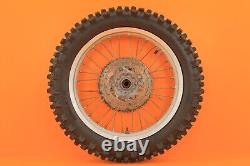 07-23 2007 CRF150RB CRF150 OEM Complete Big Wheel Set Front Rear Wheels Rim Hub