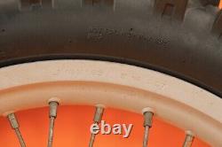07-23 2007 CRF150RB CRF150 OEM Complete Big Wheel Set Front Rear Wheels Rim Hub