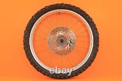 07-23 2007 CRF150RB CRF150 OEM Complete Big Wheel Set Front Rear Wheels Rim Hub