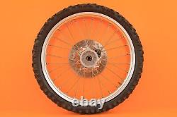 07-23 2007 CRF150RB CRF150 OEM Complete Big Wheel Set Front Rear Wheels Rim Hub