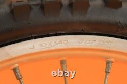 07-23 2007 CRF150RB CRF150 OEM Complete Big Wheel Set Front Rear Wheels Rim Hub