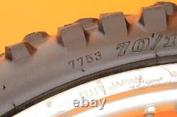 07-23 2007 CRF150RB CRF150 OEM Complete Big Wheel Set Front Rear Wheels Rim Hub