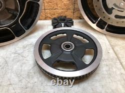 09 10 11 12 13 Harley Davidson Road Glide Road King Front & Rear Wheels Wheel