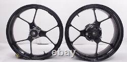 09-14 Aprilia Rsv4 R Aprc Oem Front Rear Wheel Set Wheels Tested & Straight