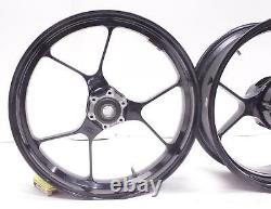 09-14 Aprilia Rsv4 R Aprc Oem Front Rear Wheel Set Wheels Tested & Straight