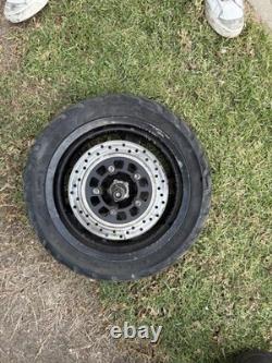 09-15 Yamaha Zuma 125 Yw125 Rear Wheel Back Rim