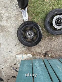 09-15 Yamaha Zuma 125 Yw125 Rear Wheel Back Rim