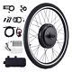 1000With1500W Electric Bicycle Front/Rear Wheel + Tire E-Bike Conversion Motor Kit