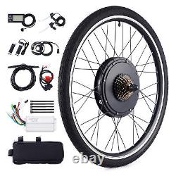 1000With1500W Electric Bicycle Front/Rear Wheel + Tire E-Bike Conversion Motor Kit