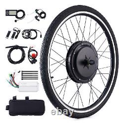 1000With1500W Electric Bicycle Front/Rear Wheel + Tire E-Bike Conversion Motor Kit