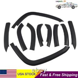 10Pcs/Set Front & Rear Wheels Fender Flares Cover Fit For 2011-2018 Jeep Compass