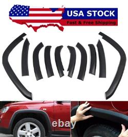 10Pcs/Set Front &Rear Wheels Fender Flares Cover for Jeep Compass 2011-2018