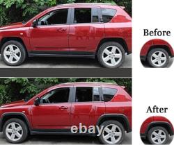10Pcs/Set Front &Rear Wheels Fender Flares Cover for Jeep Compass 2011-2018