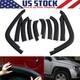 10Pcs/Set for Jeep Compass 2011-2018 Front & Rear Wheels Fender Flares Cover