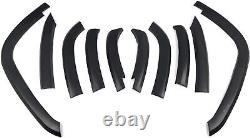 10Pcs/Set for Jeep Compass 2011-2018 Front & Rear Wheels Fender Flares Cover