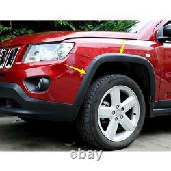 10Pcs/Set for Jeep Compass 2011-2018 Front & Rear Wheels Fender Flares Cover