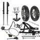 10 Front Rear Wheels 2.50-10 3.00-10+ Front Fork Swing Arm Kit CRF50 XR50 TTR50