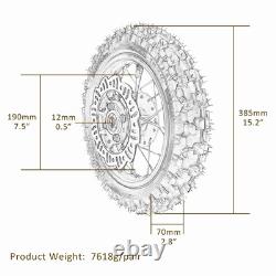 10 Front Rear Wheels 2.50-10 3.00-10+ Front Fork Swing Arm Kit CRF50 XR50 TTR50
