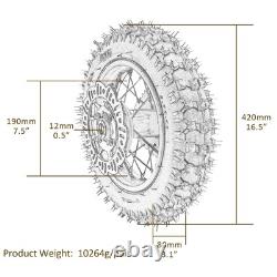 10 Front Rear Wheels 2.50-10 3.00-10+ Front Fork Swing Arm Kit CRF50 XR50 TTR50