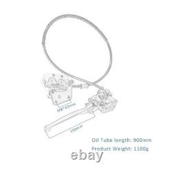 10 Front Rear Wheels 630mm Forks Shock 45/48mm Disc Brake CRF50 MX650 Dirt Bike