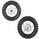 10 Rear + Front 2.50-10 Tire Rim Wheel Set Dirt bike SSR CRF50 TTR50 XR 50cc 70
