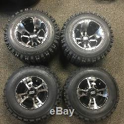 10 YAMAHA RAPTOR 660R 700 MACHINED ITP SS112 Rims & Slasher Tires Wheels kit