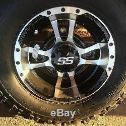 10 YAMAHA RAPTOR 660R 700 MACHINED ITP SS112 Rims & Slasher Tires Wheels kit