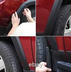 10pcs Front&Rear Wheels Fender Flares Cover Protector For Jeep Compass 2011-2018