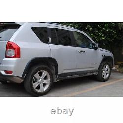 10pcs Front&Rear Wheels Fender Flares Cover Protector For Jeep Compass 2011-2018