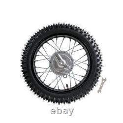 12''+10'' Front Rear Wheel Tire Rim Drum Brake Sprocket for KLX110 Kawasaki Bike