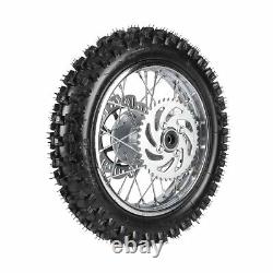 12mm 60/100-14 80/100-12 Front Rear Wheel Tire Rim for Pit Bike Apollo CRF110