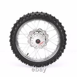 12mm 60/100-14 80/100-12 Front Rear Wheel Tire Rim for Pit Bike Apollo CRF110