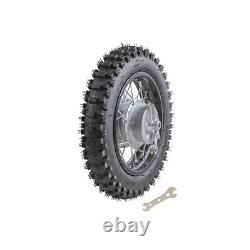 12mm 80/100-10 60/100-12 Tire Rim Wheel Front Rear 14 12 Dirt Bike for KLX110